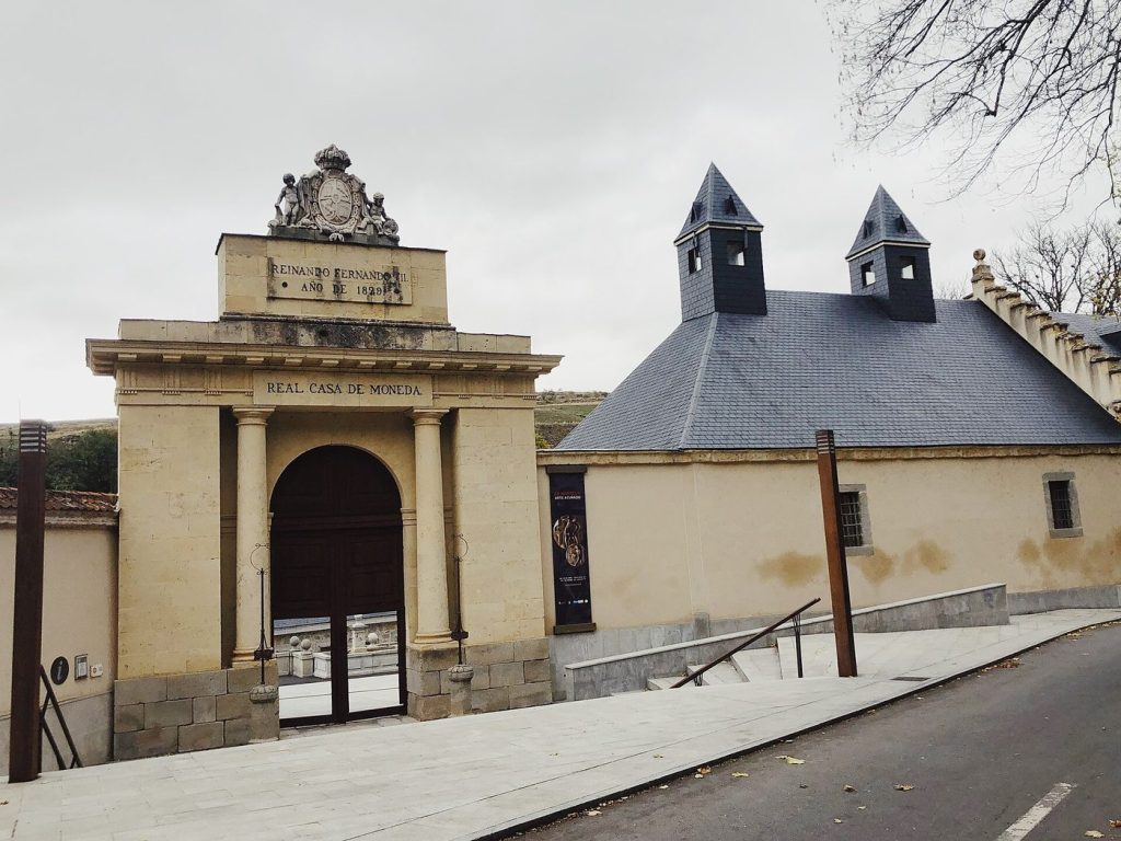 La Real Casa de Moneda de Segovia — fachada del complejo del siglo XVI